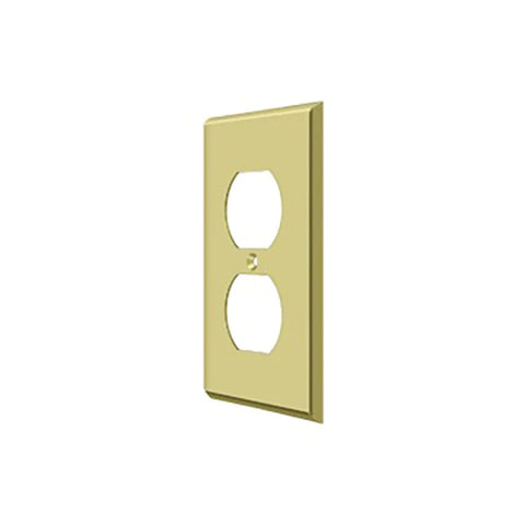 Deltana - Switch Plate - Double Outlet - Optional Finish