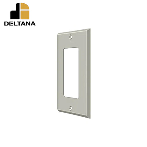 Deltana - Switch Plate - Single Rocker - Optional Finish