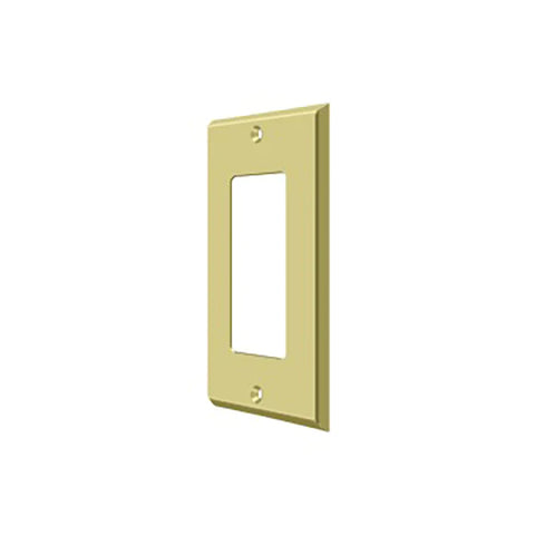 Deltana - Switch Plate - Single Rocker - Optional Finish