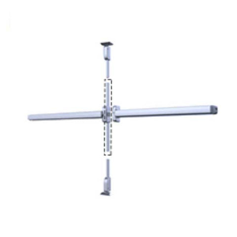 GAAB - T291-05  - Vertical Rod - Suitable for T300 series and T290 series - Satin Chrome - UHS Hardware