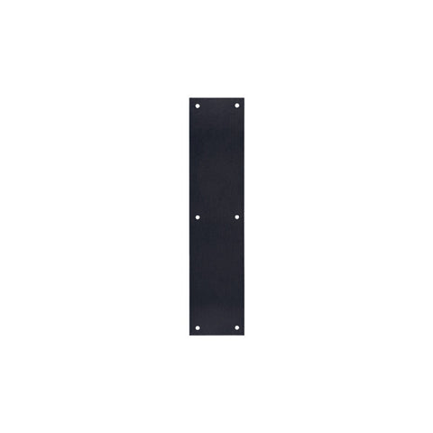 TELL - Push Plate - .050-Gauge Steel - Flat Black