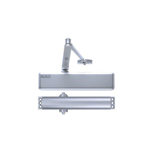 TELL - Heavy Duty Commercial Door Closer - 700 Series - Parallel Arm Bracket - Adjustable Arm - 1-6 - Full Cover - Backcheck - Optional Finish - Grade 1