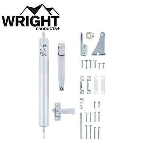 Wright - V1033 - Closer Latch Combo Kit - 90° Opening - Screen / Storm  Doors - Optional Finish