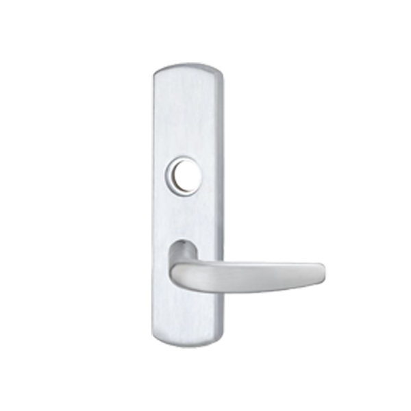 Von Duprin - 9827L - Surface Mounted Vertical Rod Exit Device - 07 Lever Night Latch - Satin Nickel - Right Hand - 3 Foot - UHS Hardware