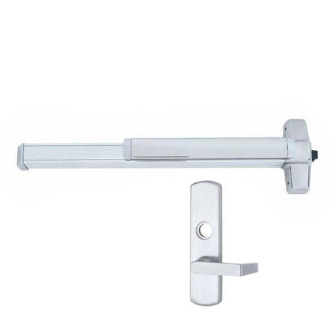 Von Duprin - 98L - Mortise Lock Exit Device - 06 Lever - Night Latch - 4' Long - RHR - Fire Rated - Satin Chrome - Grade 1 - UHS Hardware