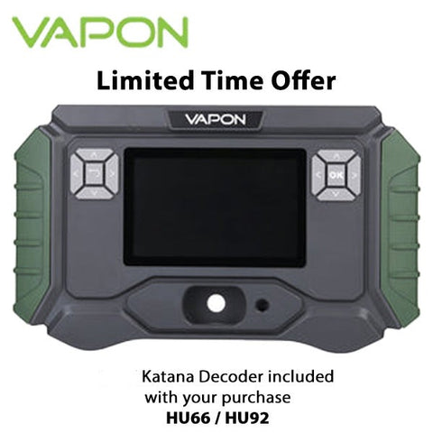 Vapon - VP996 - OBD Automotive Key Programmer + Katana Decoder HU66 / HU92 - Limited Time Offer