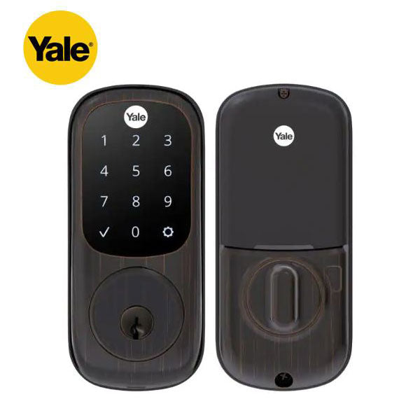 Yale - YRD226 - Assure Touchscreen Deadbolt - Single Cylinder - Keyed Different - Oil Rubbed Bronze - Fire Rated - Grade 2 - UHS Hardware