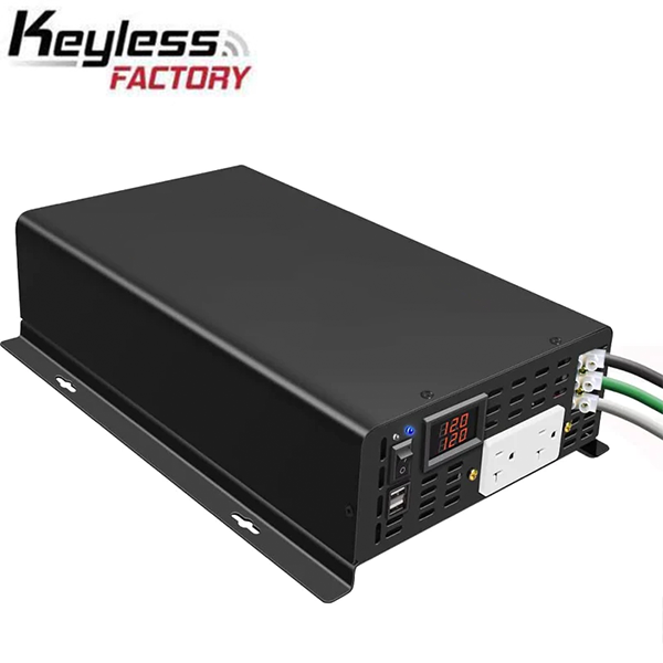 RBU5 - 12VDC - 2500 Watt Pure Sine Wave Inverter -  Solar Power - DC to AC - Optional Remote Connectivity - USB Ports - UHS Hardware