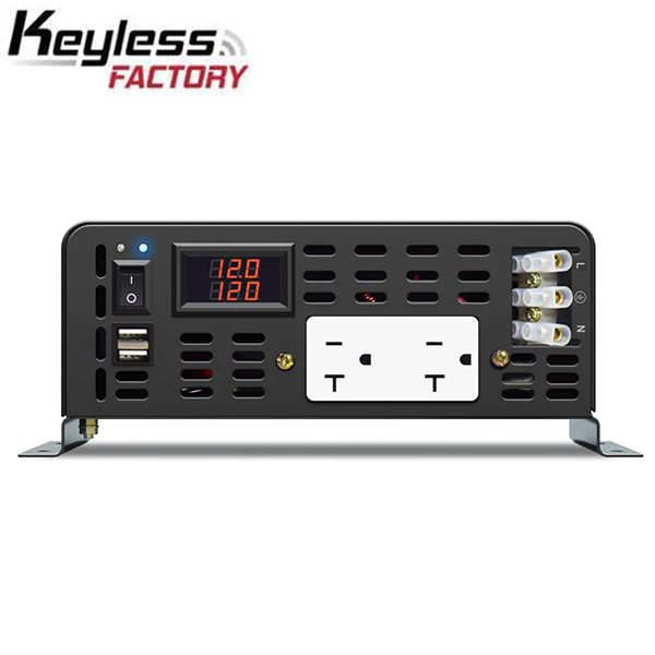 RBU5 - 12VDC - 2500 Watt Pure Sine Wave Inverter -  Solar Power - DC to AC - Optional Remote Connectivity - USB Ports - UHS Hardware