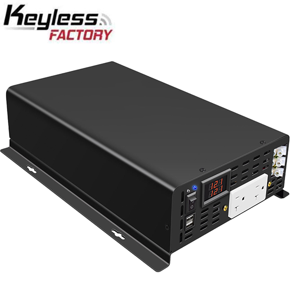 RBU5 - 12VDC - 3000 Watt Pure Sine Wave Inverter -  Solar Power - DC to AC - Optional Remote Connectivity - USB Ports - UHS Hardware