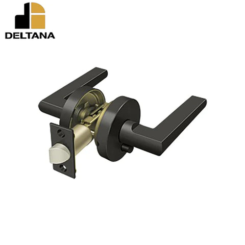 Deltana - Portmore Lever Privacy Left Handed - Optional Finish