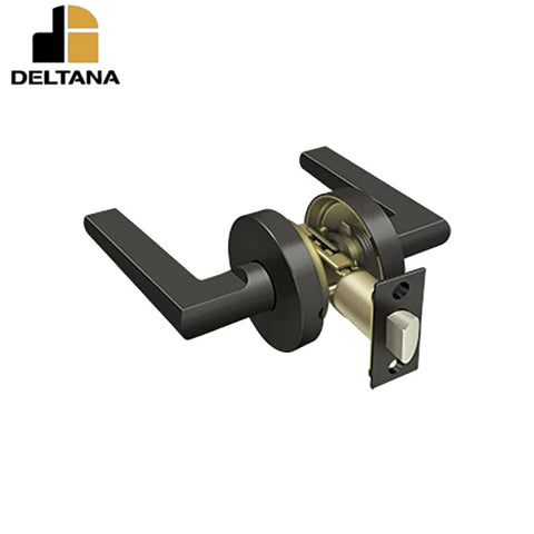 Deltana - Portmore Lever Passage - 2-3/8 Backset - Universal Handing - Optional Finish