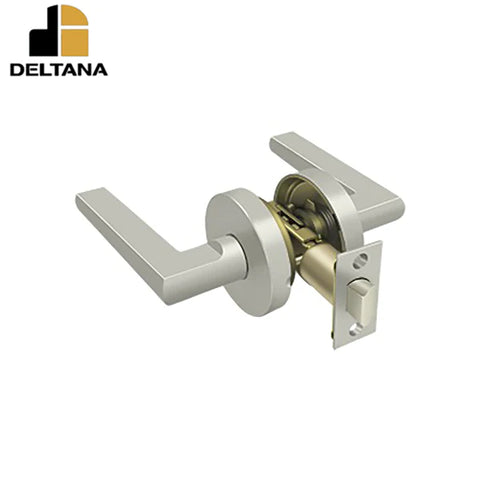 Deltana - Portmore Lever Passage - 2-3/8 Backset - Universal Handing - Optional Finish