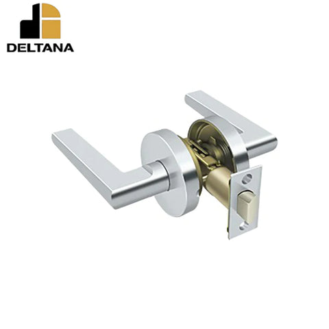 Deltana - Portmore Lever Passage - 2-3/8 Backset - Universal Handing - Optional Finish