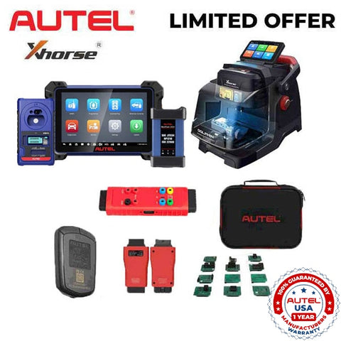 Autel Im608 Pro Ii Full Kit (No Area Restriction) & Xhorse Dolphin 2 Xp-005L - Key Cutting And