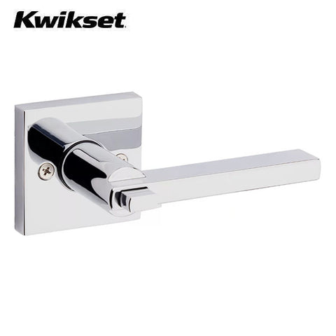 Kwikset - Halifax Lever Set - Square Rose - Optional Finish - Optional Function - SC1 Schlage - SmartKey Technology - Grade 2 - UHS Hardware