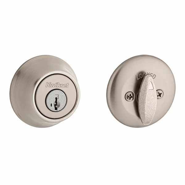 Kwikset - 660 - Residential Deadbolt - Single Cylinder - Round Rose - Optional Finish - SC1 Schlage - SmartKey Technology - Grade 3 - UHS Hardware