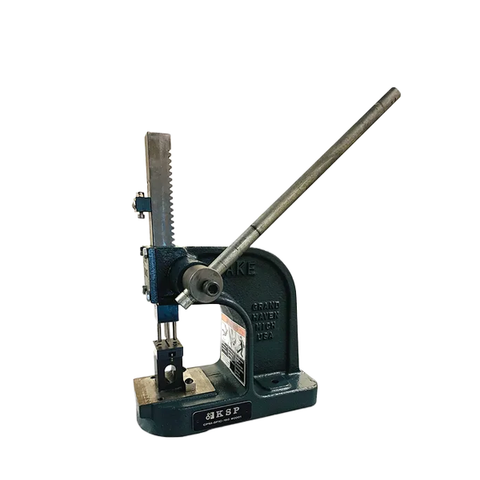 KSP - CPM-SFIC-150 - Capping Press - 12" Handle - 0.150" Spacing - 614 capping Strips - 6 & 7 Pin Cores - Black - UHS Hardware