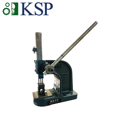 KSP - CPM-SFIC-150 - Capping Press - 12" Handle - 0.150" Spacing - 614 capping Strips - 6 & 7 Pin Cores - Black - UHS Hardware