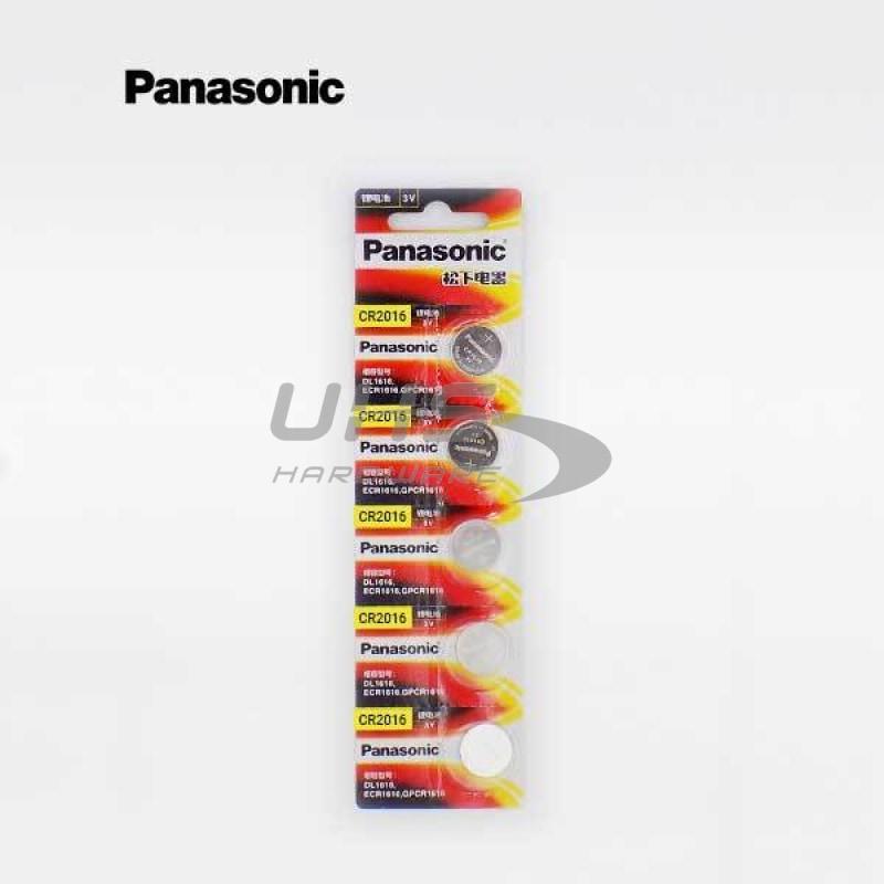 Panasonic CR2016 3V Lithium Battery 5-Pack – UHS Hardware