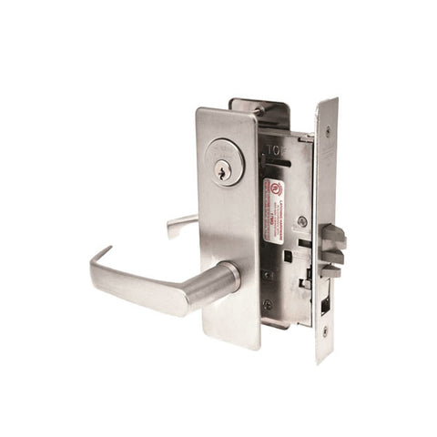 Corbin Russwin - Mechanical Mortise Lock - Entry / Office - CSM Trim - GA Keyway - Optional Handing - Satin Stainless Steel - Grade 1 - UHS Hardware