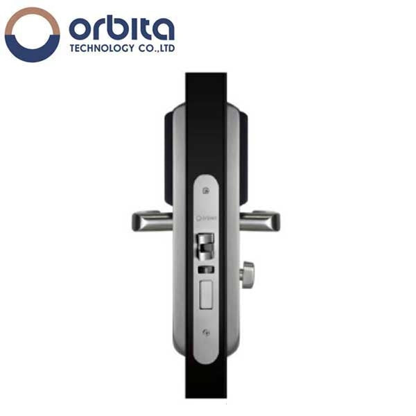 Orbita - E3042 - Mortise Hotel Lock - RFID - 6 VDC - Silver - Grade 2 - UHS Hardware