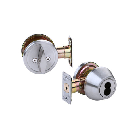 TELL - DB2000 Series - Standard Duty - Tubular Deadbolt - IC Core Prep - Stainless Steel - Grade 2