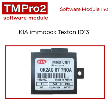 TM Pro 2 - Software Modules - Toyota Group - UHS Hardware