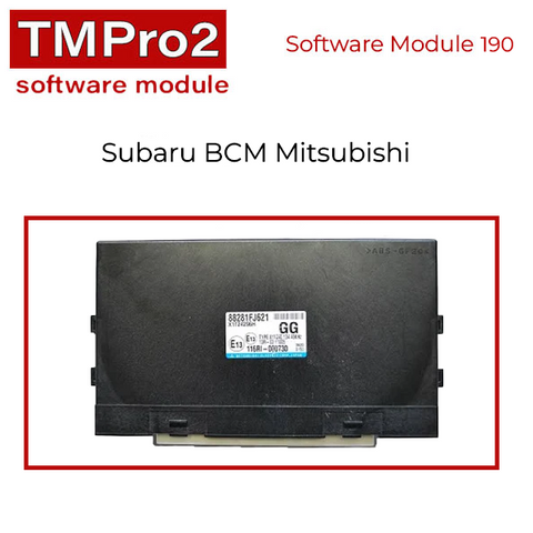 TM Pro 2 - Software Modules - Toyota Group - UHS Hardware