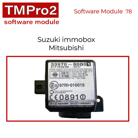 TM Pro 2 - Software Modules - Toyota Group - UHS Hardware