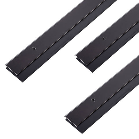 KNC - W-13 - Closed Cell Neoprene Weatherstrip - 20' Set - (1)72" & (2)80"- Bronze Anodized - UHS Hardware