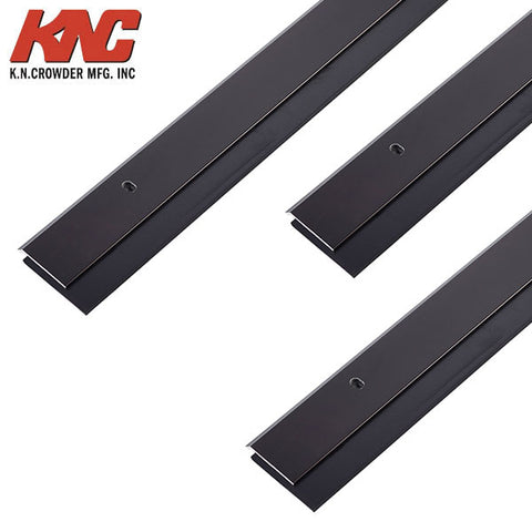 KNC - W-13 - Closed Cell Neoprene Weatherstrip - 20' Set - (1)72" & (2)80"- Bronze Anodized - UHS Hardware