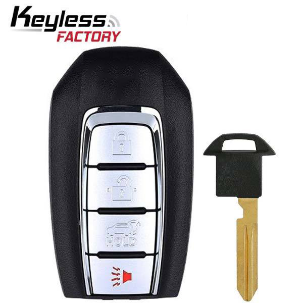 2019-2020 Infiniti QX60 / 4-Button Smart Key / PN: 285E3-9NR4A / KR5TXN7 (RSK-INF-QX60) - UHS Hardware